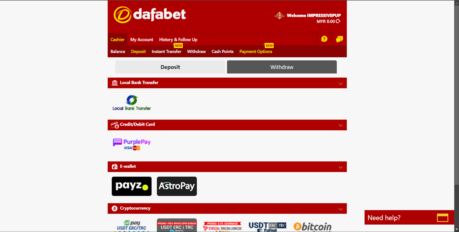 dafabet sign up