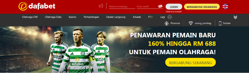 bergabung sekarang Dafabet