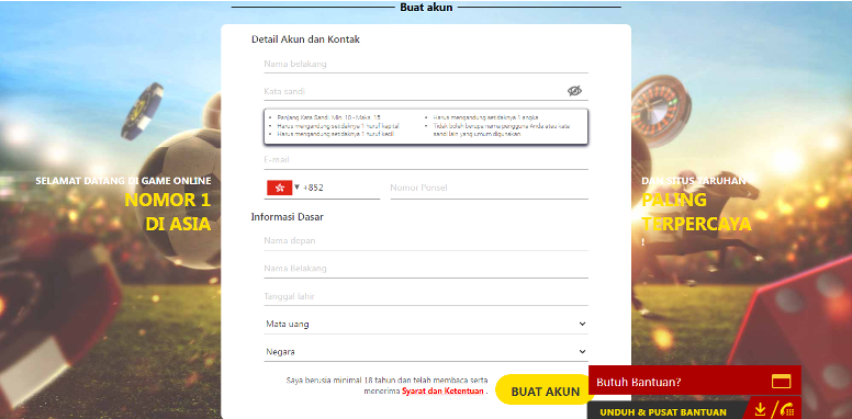 BUAT AKUN Dafabet