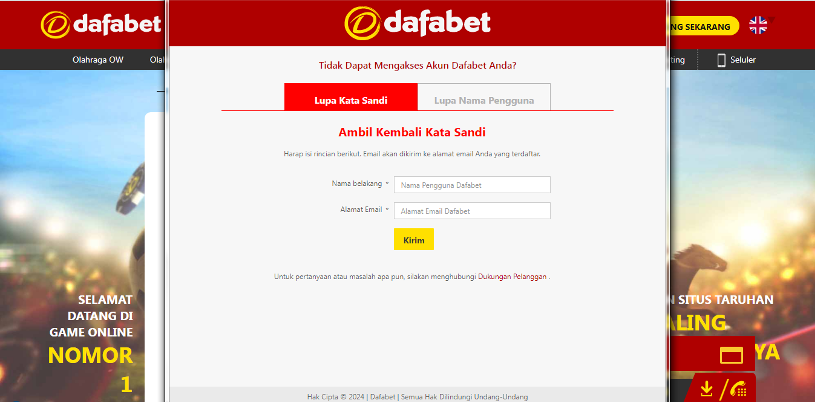 Lupa Kata Sandi