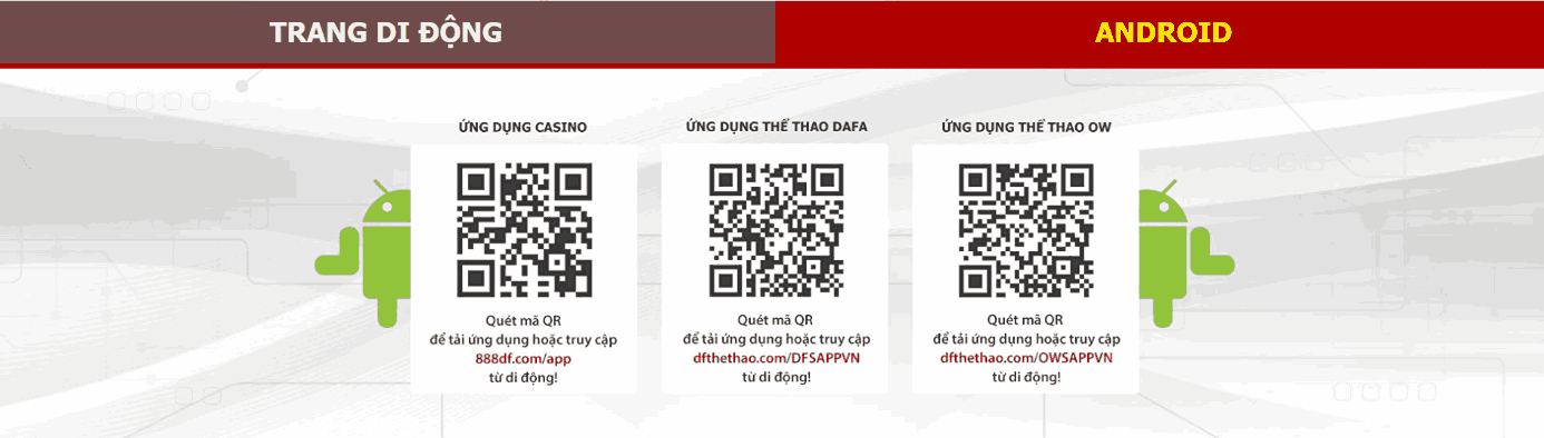 Dafabet app QR